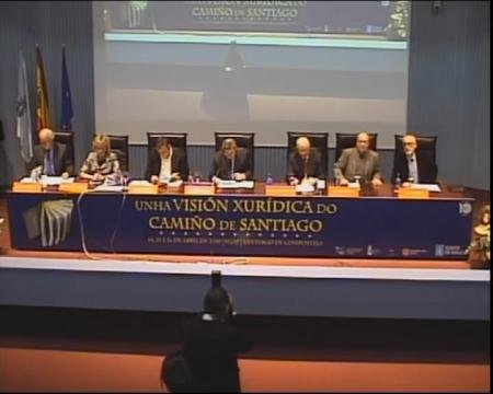 Mesa redonda. - Congreso sobre Unha Visión Xuridica do Camiño de Santiago